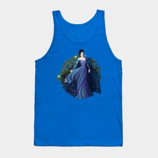 Enchanting Blue Princess Tank Top